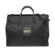 Gucci Vintage Pre-owned Canvas handvskor Black, Dam