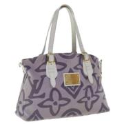 Louis Vuitton Vintage Pre-owned Canvas louis-vuitton-vskor Purple, Dam