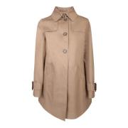 Herno Cotton Trench Coat Beige, Dam