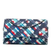 Chanel Vintage Pre-owned Canvas axelremsvskor Multicolor, Dam