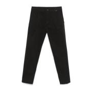 Calvin Klein Svart Dold Dragkedja Byxor Black, Herr