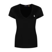 Polo Ralph Lauren Svarta T-shirts och Polos Black, Dam