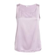 Max Mara Silke Damtopp Ljus Lila Elegant Purple, Dam