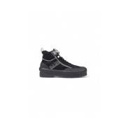 Superga Svarta Tyg Sneakers Höst/Vinter Kollektion Black, Dam