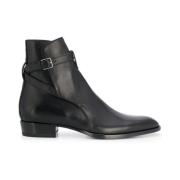 Saint Laurent Wyatt 30 Jodhpur Ankelboots Black, Herr