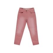 Napapijri Multifärgade Skinny Byxor Höst/Vinter Kollektion Pink, Dam