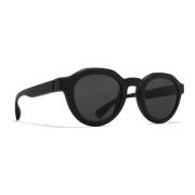 Mykita Mörkgrå solglasögon med mörkgrå Black, Unisex