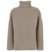 P.a.r.o.s.h. Beige Sweater Kollektion Beige, Dam