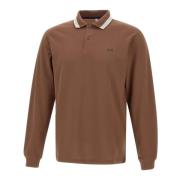 Sun68 Herr Polo Shirt Brun Klassisk Stil Brown, Herr