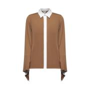 Max Mara Brun Elegant Klänning Brown, Dam