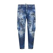 Dsquared2 Slim Fit Denim Jeans Blue, Herr