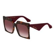 Etro Havana Burgundy Shaded Solglasögon Brown, Dam