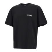 Fiorucci Herr Bomull T-shirt Svart Black, Herr