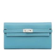 Hermès Vintage Pre-owned Laeder plnbcker Blue, Dam