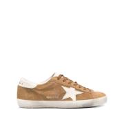 Golden Goose Super Star Tobacco Cream Sneakers Brown, Herr