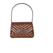 Dolce & Gabbana Stilren Axelväska Brown, Dam