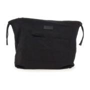 Dragon Diffusion Svart Bomullsdustbag Clutch med Dragsko Black, Dam