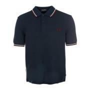 Fred Perry Klassisk Piqué Pikétröja Blue, Herr