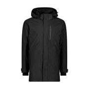 CMP Sart Parka Softs Jacka Black, Herr