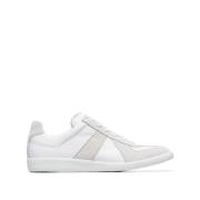 Maison Margiela Vita Platta Sneakers Replica Stil White, Herr