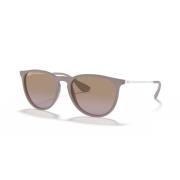 Ray-Ban Runda Oversized Solglasögon med Gummibeläggning Brown, Unisex