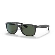 Ray-Ban Andy Solglasögon Highstreet Kollektion Black, Unisex