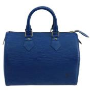 Louis Vuitton Vintage Pre-owned Laeder louis-vuitton-vskor Blue, Dam