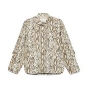 Isabel Marant Beige Florania Jackor Beige, Dam