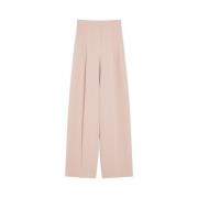 Max Mara Elegant Linnebyxor Pink, Dam