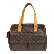 Louis Vuitton Vintage Pre-owned Canvas louis-vuitton-vskor Brown, Dam