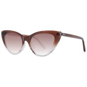 Guess Bruna Kvinnors Cat Eye Solglasögon Brown, Dam