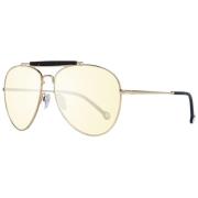 Tommy Hilfiger Guld Aviator Solglasögon Kvinnor Yellow, Dam