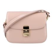 A.p.c. Beige Rosa Handväska Grace Small Bag Pink, Dam