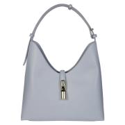 Furla Elegant Hobo Väska Blue, Dam