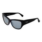 Max Mara Svarta Kvinnors Solglasögon Cat Eye Stil Black, Dam