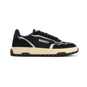 Autry Svarta Sneakers för Män Ss25 Black, Herr