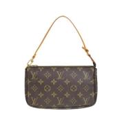 Louis Vuitton Vintage Pre-owned Canvas louis-vuitton-vskor Brown, Dam