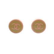 Chanel Vintage Pre-owned Plast chanel-smycken Pink, Dam