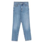 Patrizia Pepe Högmidjade Jeans Art. 8P0402D1Wzb Blue, Dam