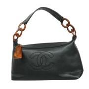 Chanel Vintage Pre-owned Laeder chanel-vskor Black, Dam