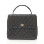 Chanel Vintage Pre-owned Laeder chanel-vskor Black, Dam