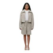 IVY OAK Lena Blazer Beige, Dam