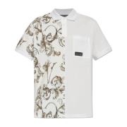 Versace Jeans Couture Polo med ficka White, Herr