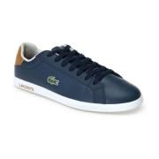 Lacoste Läder sneakers Graduate Lcr3 Blue, Herr