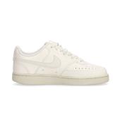 Nike Court Vision Low Sneaker Nature White, Dam