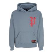 Propaganda Storm Man Hoodie med Framficka Blue, Herr