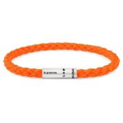 Le Gramme Fluorescerande Orange Nato Kabelarmband 7g Orange, Unisex