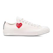 Comme des Garçons Play Vita Heart Low Top Sneakers White, Unisex