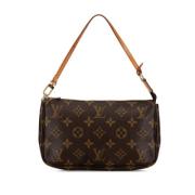 Louis Vuitton Vintage Pre-owned Canvas louis-vuitton-vskor Brown, Dam