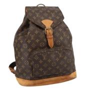 Louis Vuitton Vintage Pre-owned Canvas ryggsckar Brown, Dam